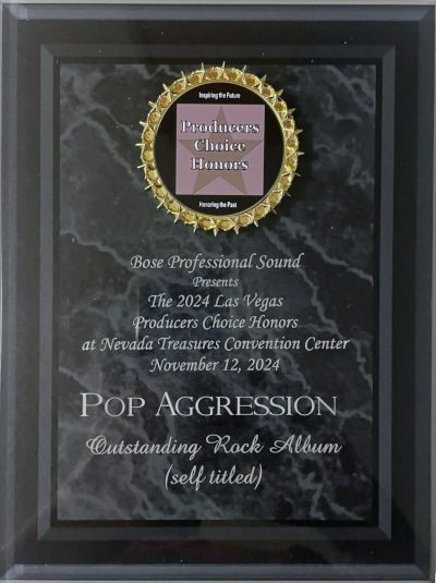 photo of Producers Choice Honors award plaque